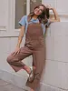 Free People Deep Trance Overalls | Brown