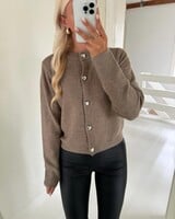 Vero Moda Fiona Heart Button Cardigan