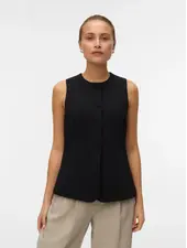 Vero Moda Berlin Waistcoat | Black