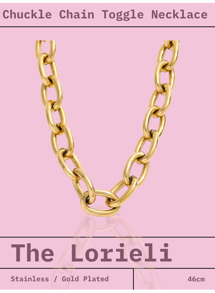 Lorieli Chunky Chain Toggle Necklace