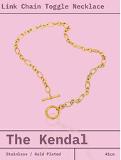 Kendal Link Toggle Necklace