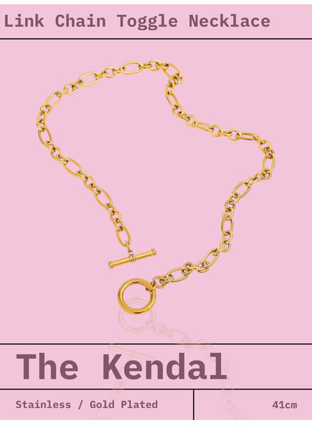 Kendal Link Toggle Necklace