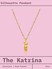 Katrina Silhouette Necklace