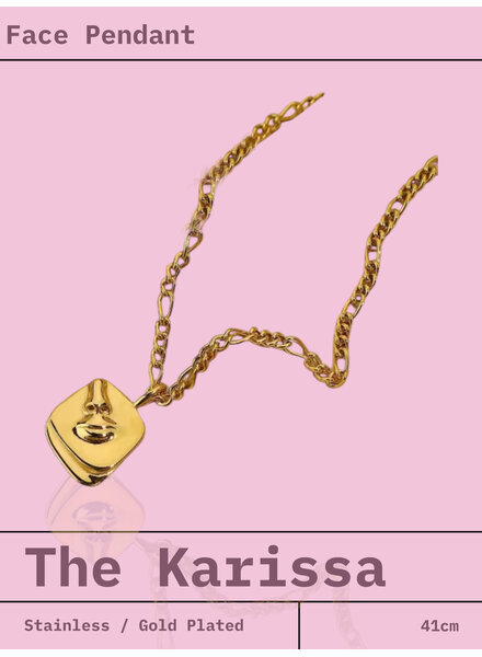 Karissa Face Pendant