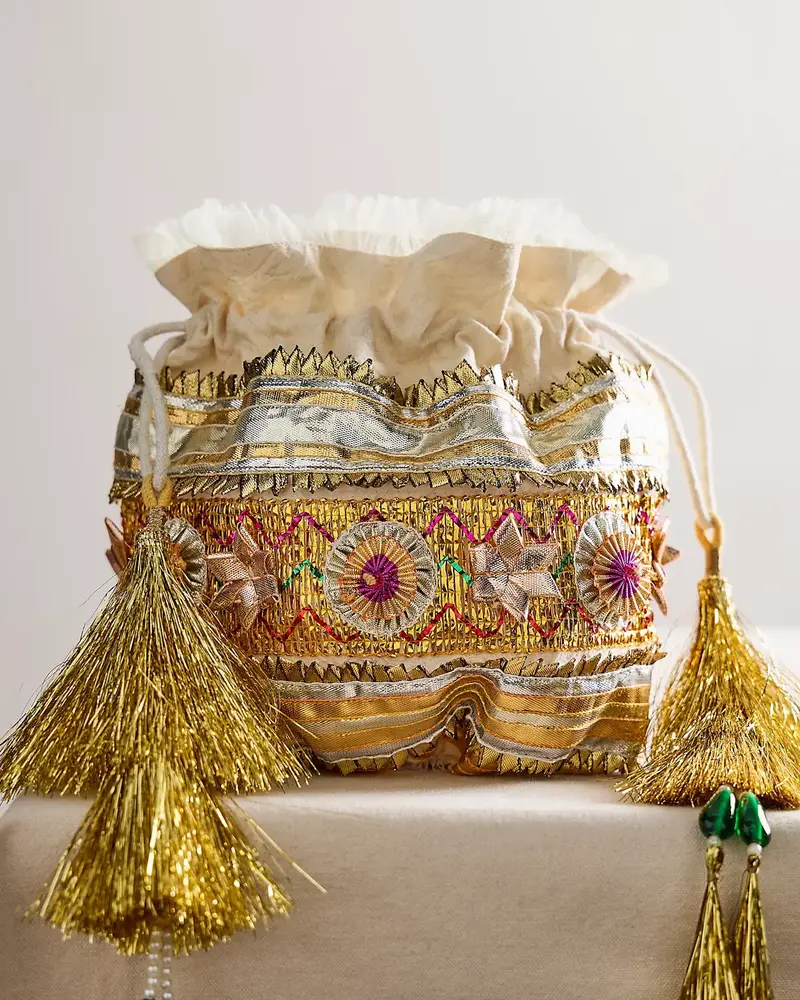 Free People Sparkle Mini Gift Sack | 3 Colors!