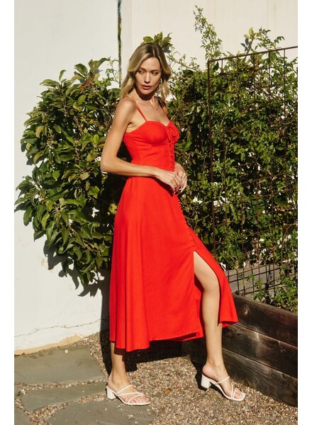 Heaven Sent Corset Midi Dress