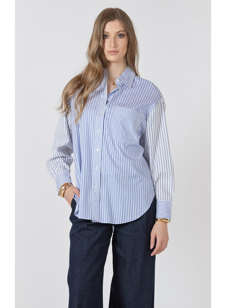 Anna Colorblock Blouse