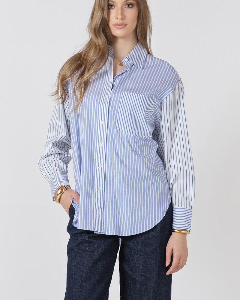 Anna Colorblock Blouse