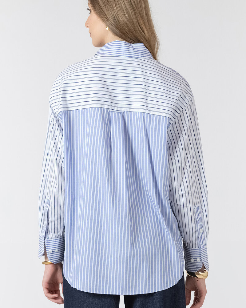 Anna Colorblock Blouse