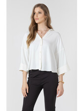 Vanilla Cuff Blouse