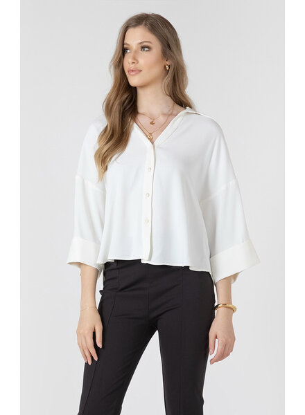 Vanilla Cuff Blouse