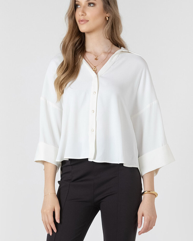 Vanilla Cuff Blouse