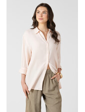 Textured Powder Pink Blouse