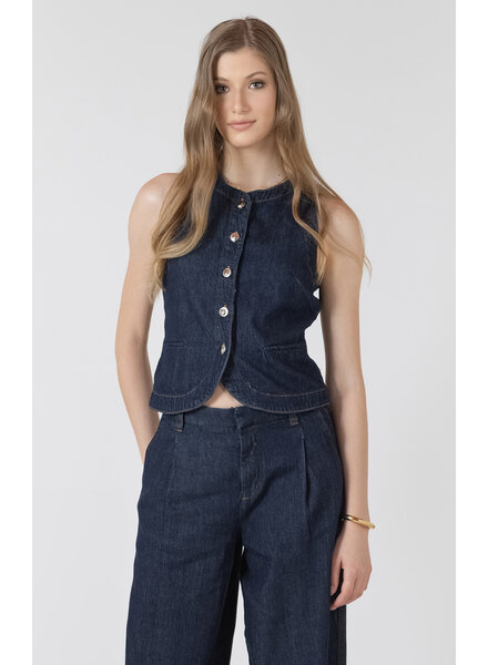 Hazel Denim Vest