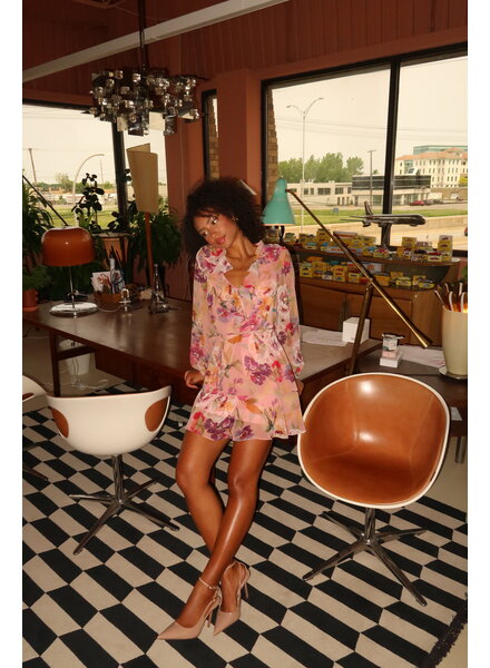 Liliana Floral Midi Dress