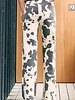 Sara Cow Print Wide Leg Jeans