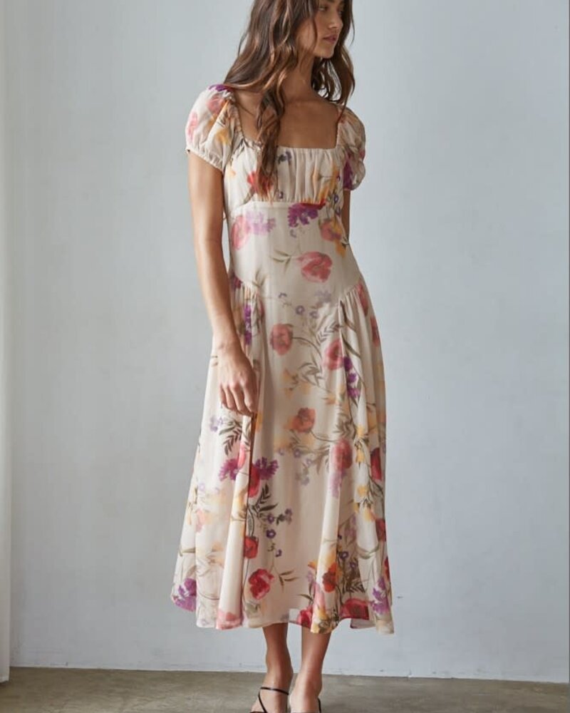 Lais Floral Midi
