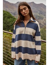 Fontaine Half Zip | Navy