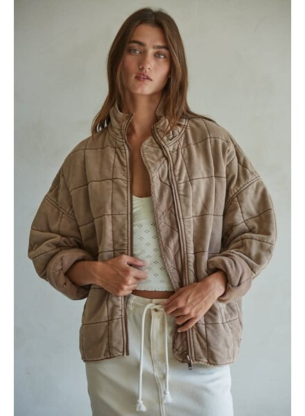 It's All Good Washed Jacket | Rose