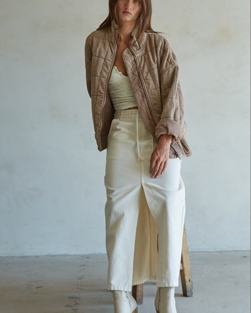 It's All Good Washed Jacket | Rose