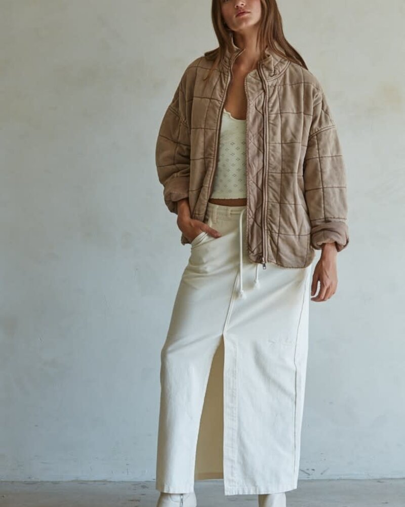 It's All Good Washed Jacket | Rose