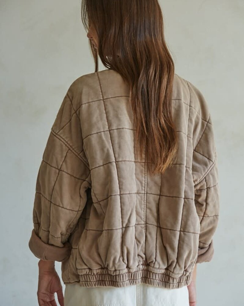 It's All Good Washed Jacket | Rose