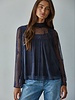 Fairy Kissed Mock Lace Top