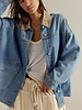 Free People Lemon Denim Jacket | Berry Blues
