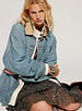 Free People Lemon Denim Jacket | Berry Blues