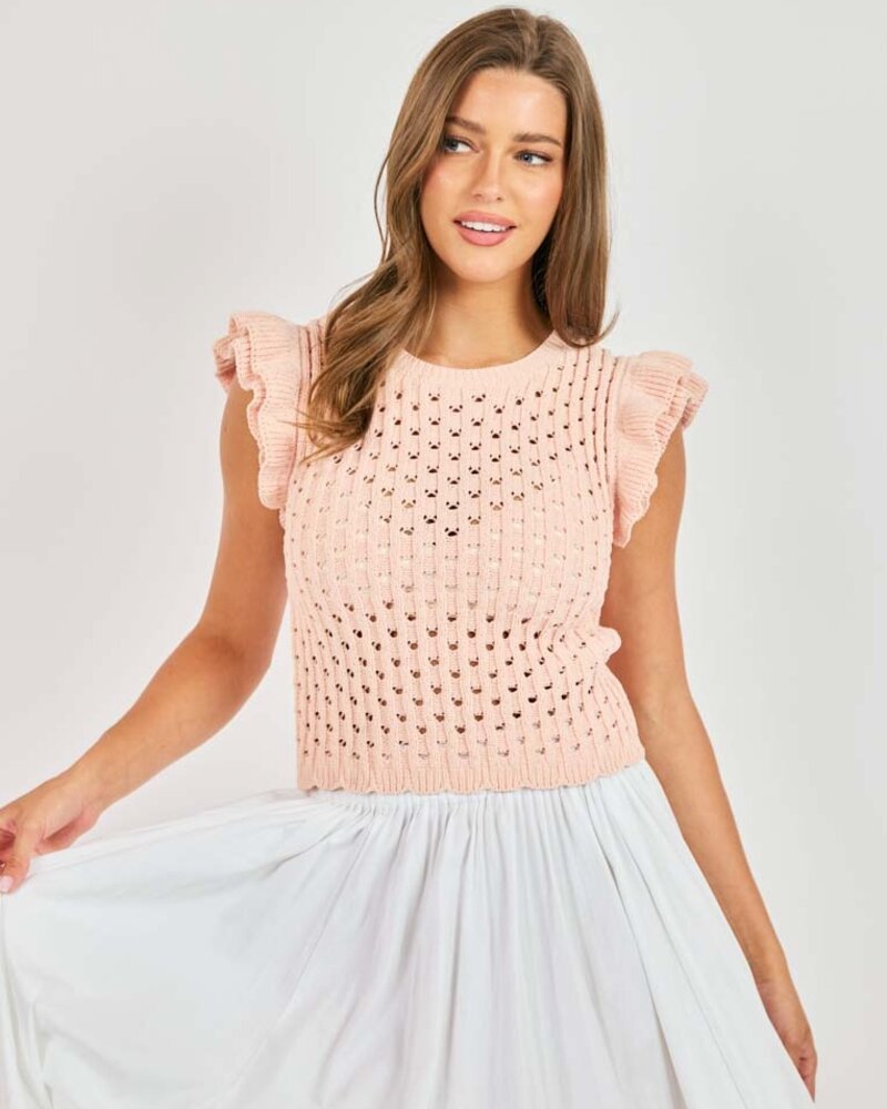 Miren Open Knit Sweater