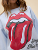 Rolling Stones Big Tongue '89 Oversized Crew Sweatshirt
