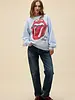 Rolling Stones Big Tongue '89 Oversized Crew Sweatshirt
