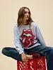 Rolling Stones Big Tongue '89 Oversized Crew Sweatshirt