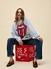 Rolling Stones Big Tongue '89 Oversized Crew Sweatshirt