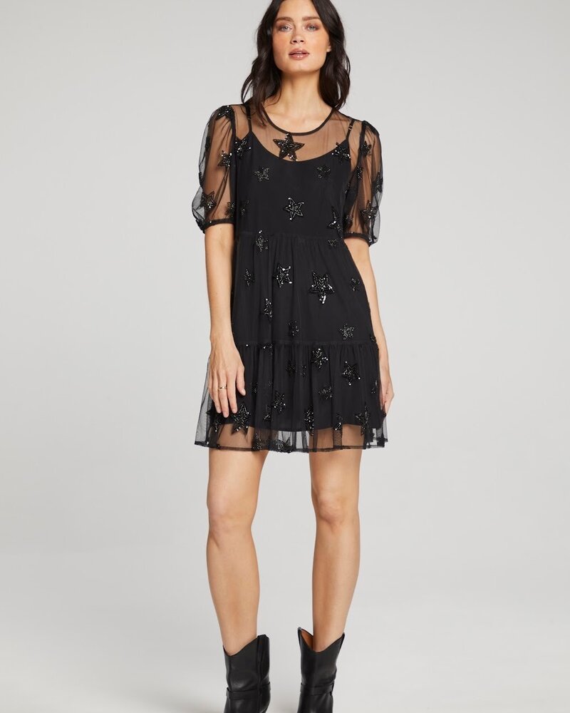 Salt Water Lux Stars Wild Midi Dress