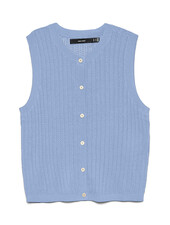 Vero Moda Newlexsun Knit Vest | Blue