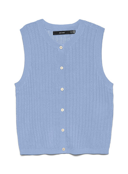 Vero Moda Newlexsun Knit Vest | Blue