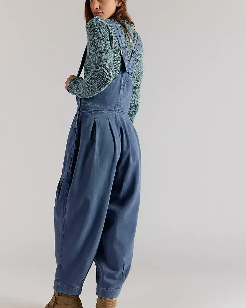 Free People Felix Tapered Overalls | Flint Stone