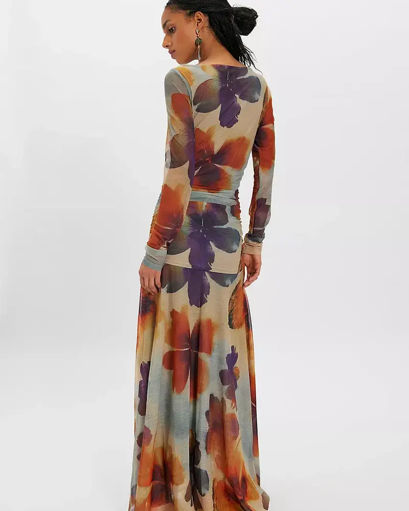 Free People Sunnei Mesh Maxi Dress | Sunrise