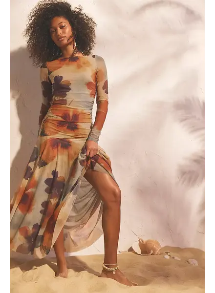 Free People Sunnei Mesh Maxi Dress | Sunrise