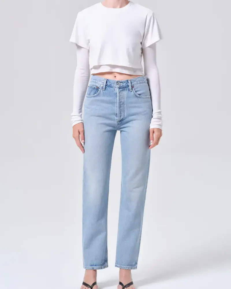 AGOLDE 90's Pinch Waist Straight Jean | Addition