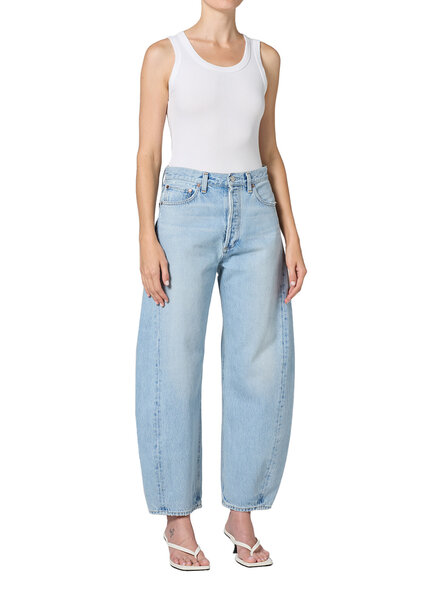 AGOLDE Luna Pieced Barrel Jean | Addition