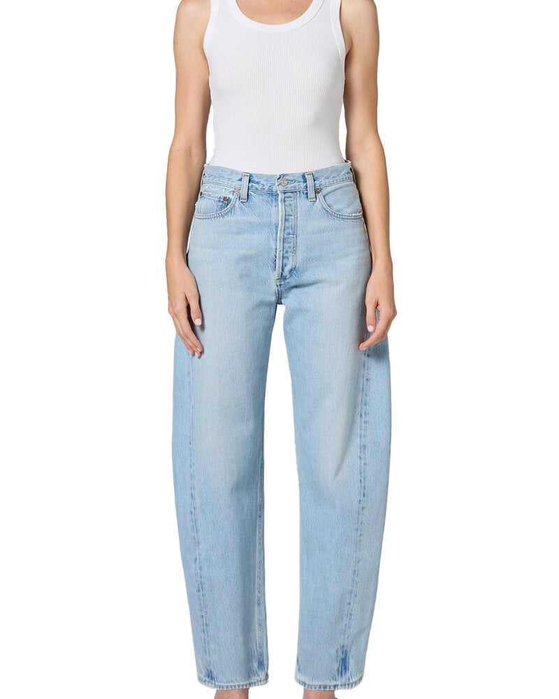 AGOLDE Luna Pieced Barrel Jean | Addition