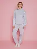 All Over Heart Oversized Jogger | Grey