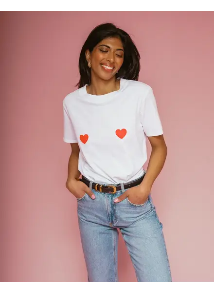 Double Hearts Classic Tee