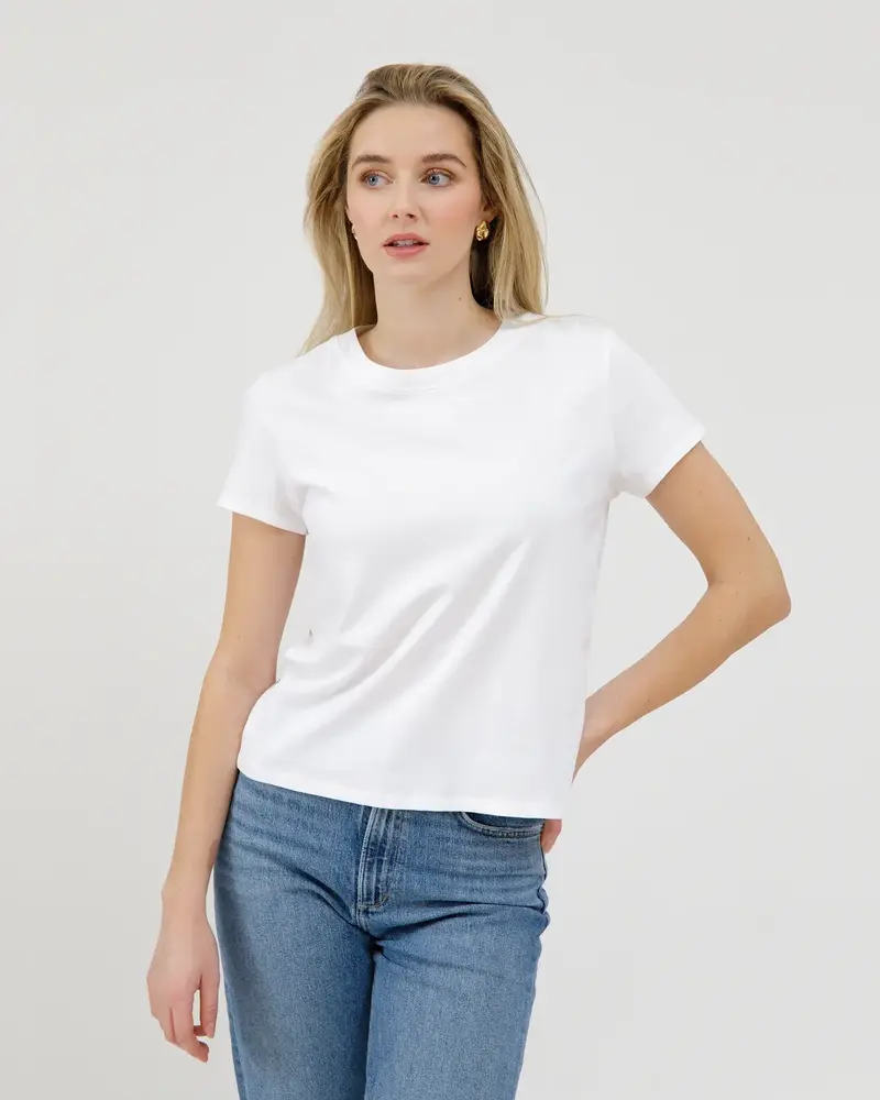 Paris Tee | White