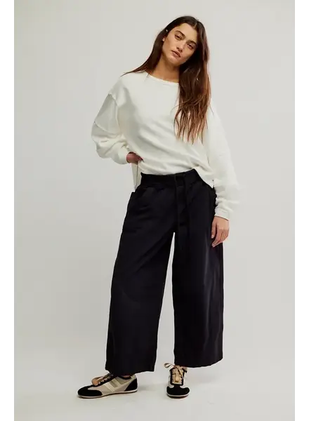 Free People Easy Peasy Pull-On Jeans | Black