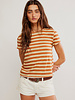 Free People Nora Tee | Mocha Combo