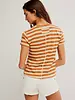 Free People Nora Tee | Mocha Combo