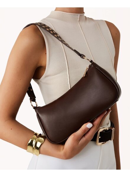 Rae Shoulder Bag | Fudge